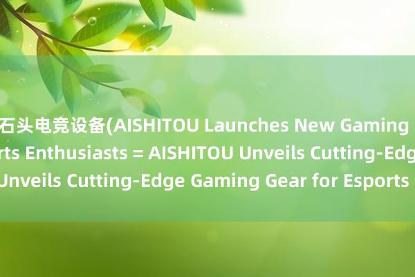 艾石头电竞设备(AISHITOU Launches New Gaming Equipment for Esports Enthusiasts = AISHITOU Unveils Cutting-Edge Gaming Gear for Esports Fans)