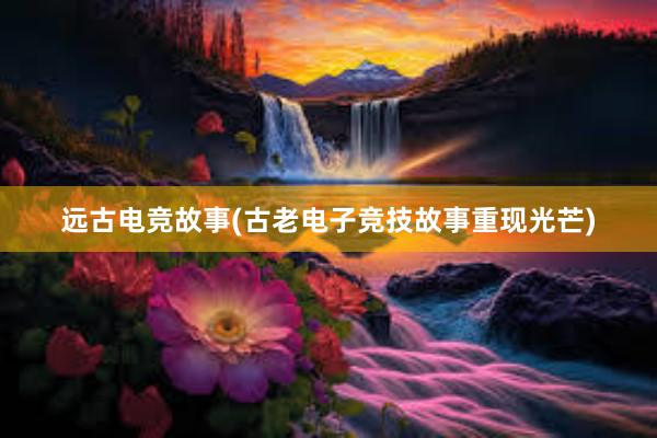 远古电竞故事(古老电子竞技故事重现光芒)