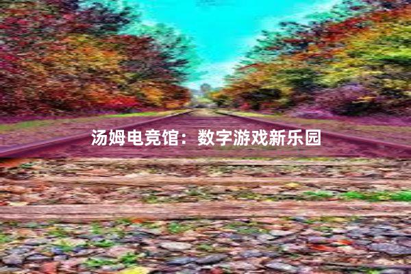 汤姆电竞馆：数字游戏新乐园